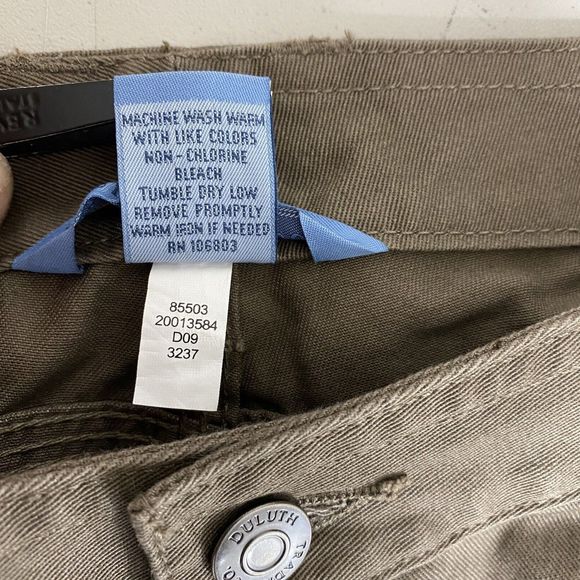 Duluth Pants‎ Womens 32x30 Brown Carpenter Hammer Loop Workwear Denim Utility - Picture 11 of 13